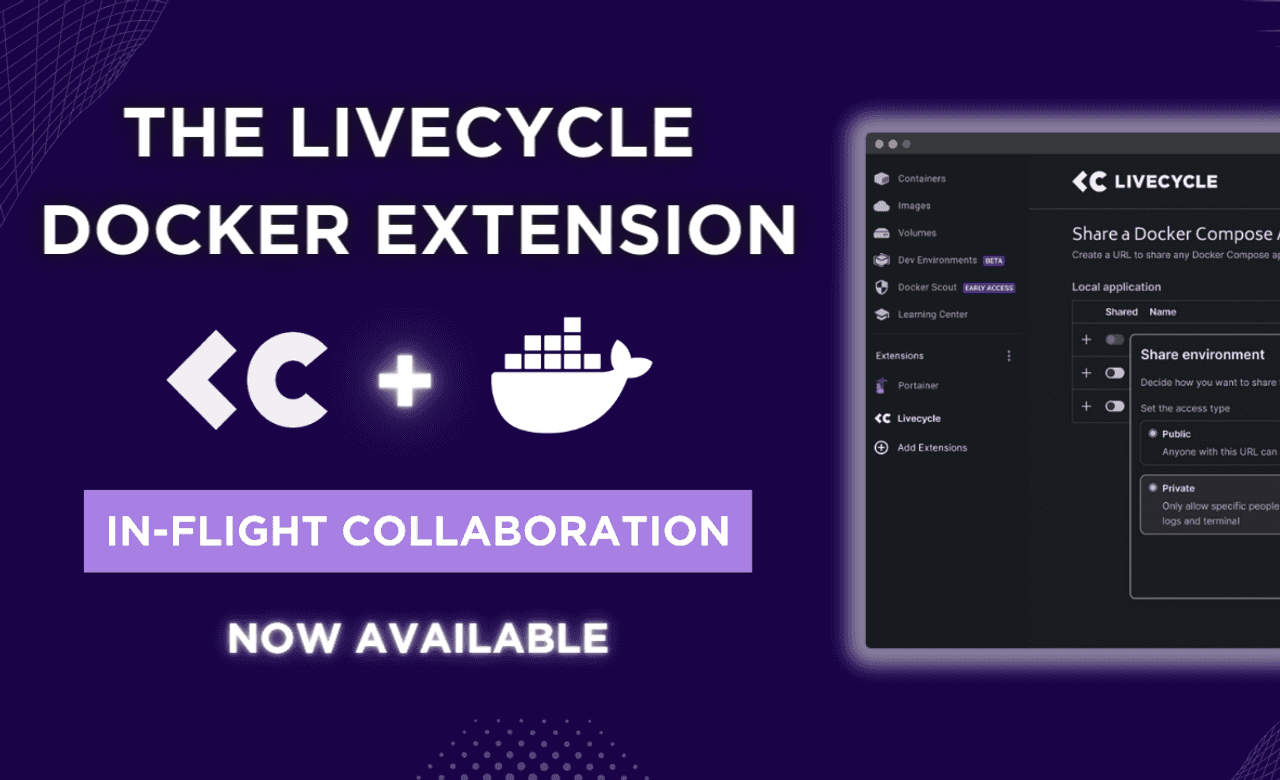 In-Flight Collaboration With The Livecycle Docker Extension