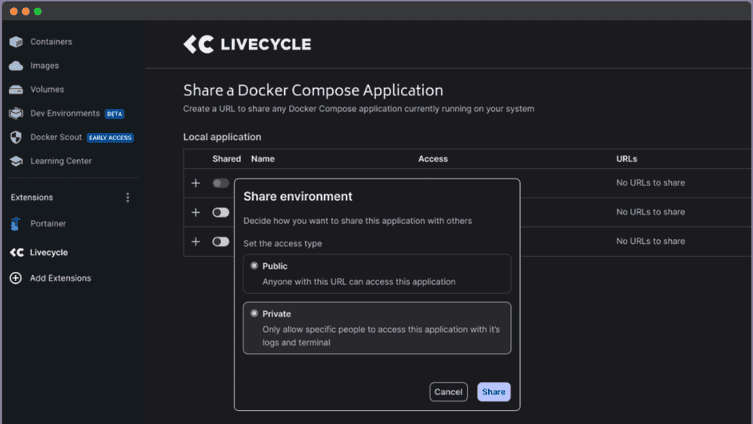 docker extension launch graphics 1 